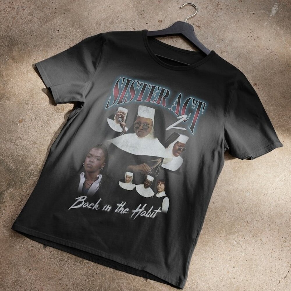 Sister Act 2 Back In The Habit 90s Bootleg Retro Movie Fan Collector Classic